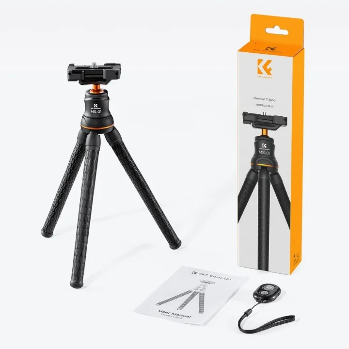 Zawartość zestawu statywu K&F Concept KF09.129